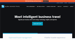 Desktop Screenshot of amexglobalbusinesstravel.com